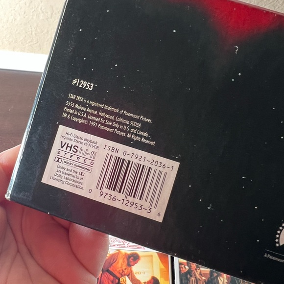 Vintage 1991 Star Trek VHS Tape Set (2, 3, 4, 5), Classic Hollywood Films anc Co - Picture 8 of 10
